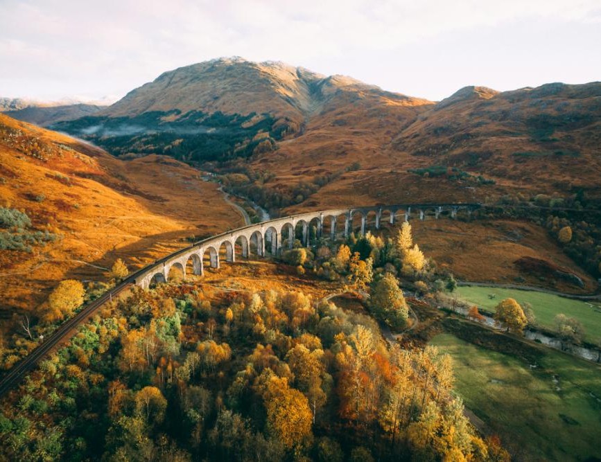 Circle Scotland Journey by Rail Edinburgh to Glasgow with Skye