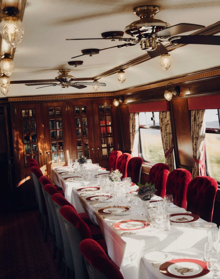 Great Rail Journey: Grand Western Scenic Wonders, Northbound on Royal Scotsman