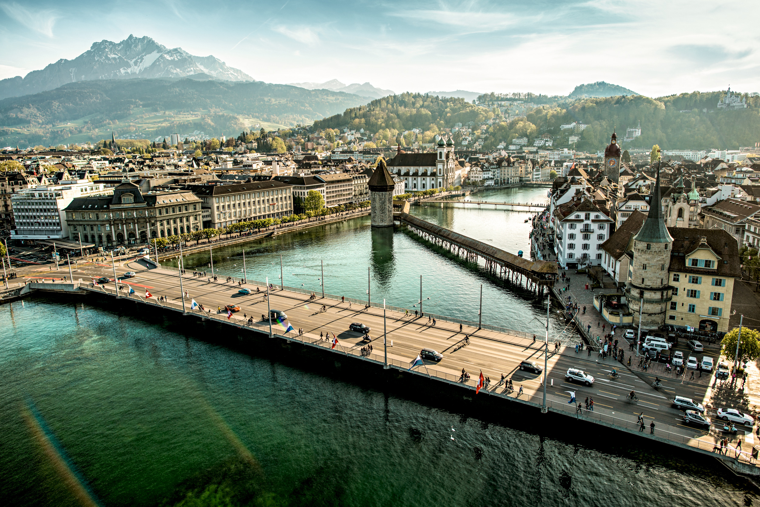 Switzerland's Winter Peaks Train Journey