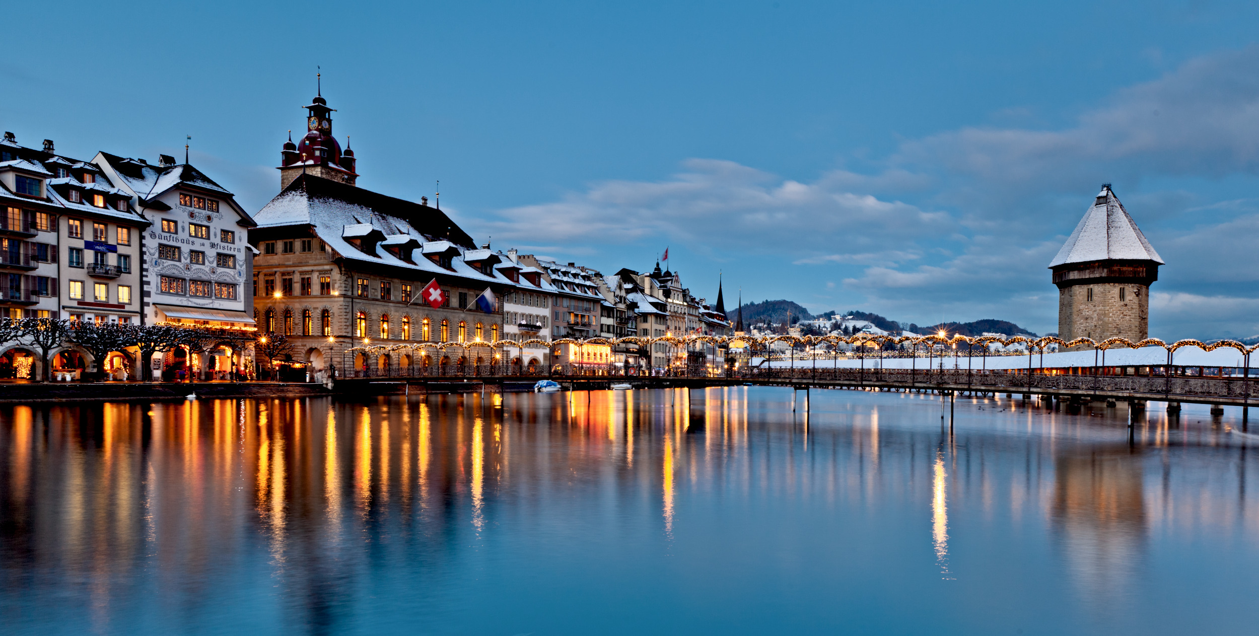 Switzerland's Winter Peaks Train Journey