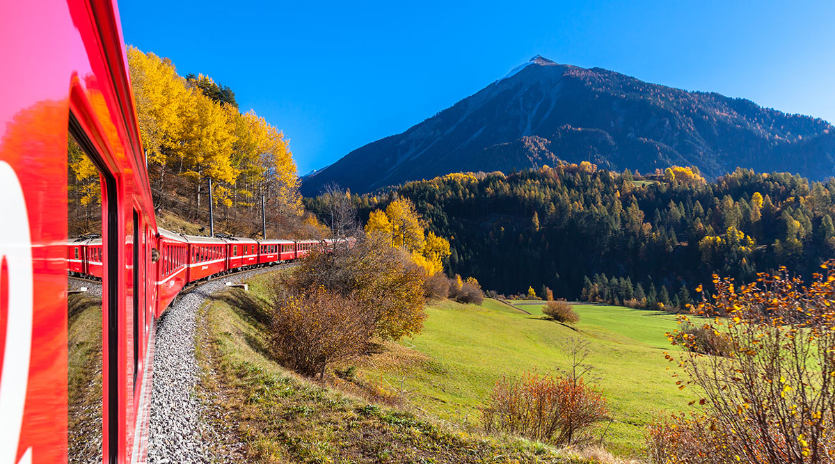 Switzerland Private Family Train Journey